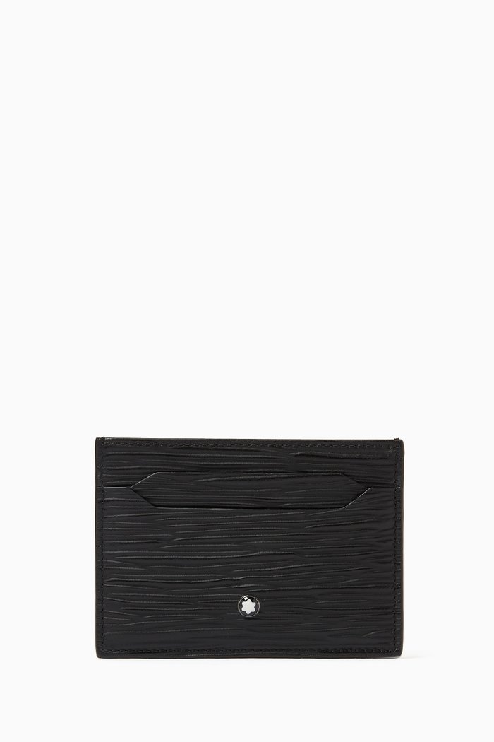

Meisterstück Card Holder 5cc in Cowhide, Black