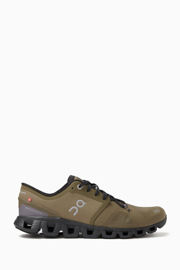

Cloud X 3 Sneakers in Mesh, Brown