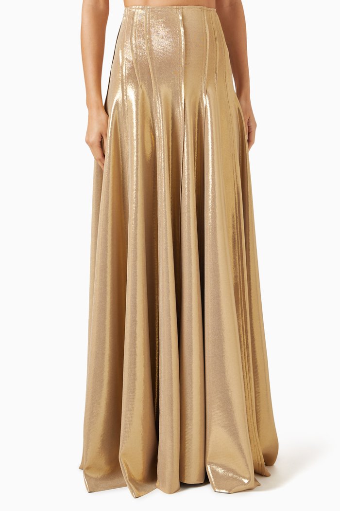

Grace Maxi Skirt, Gold