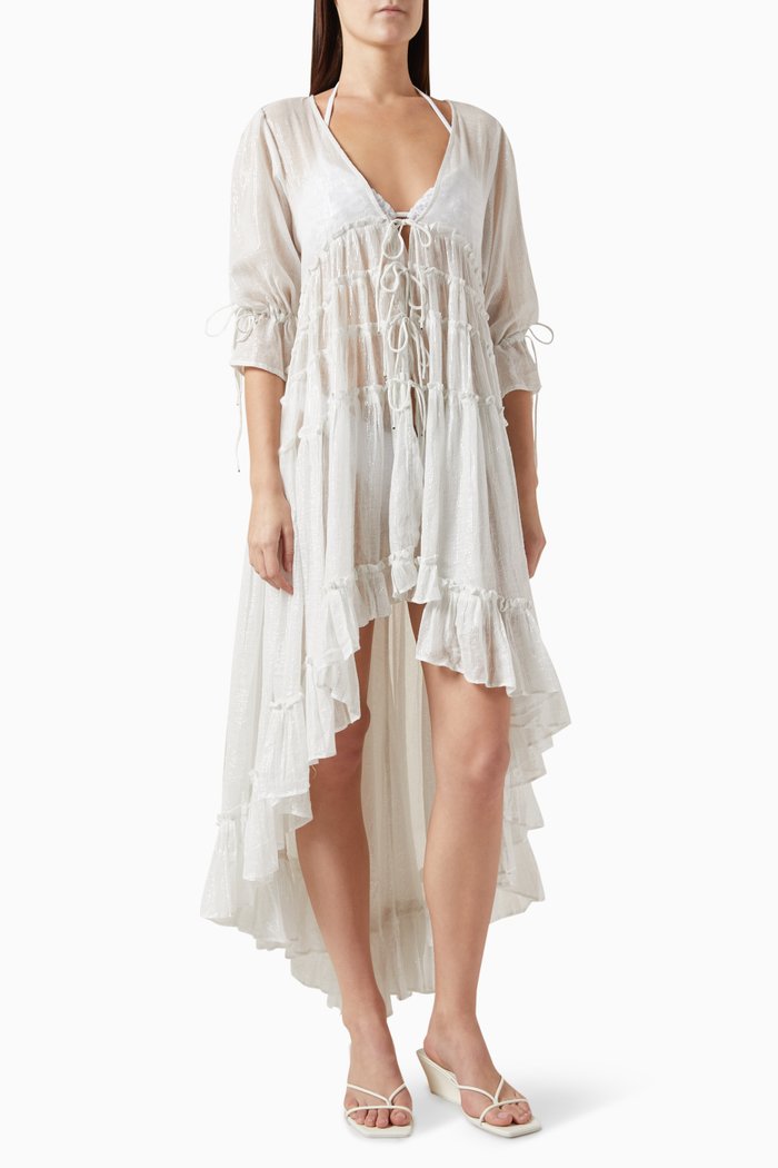 

Kinsley Tie-up Tunic, White