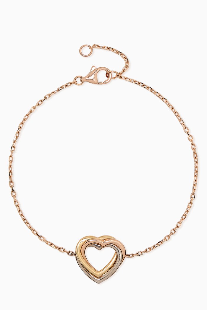 

Cartier Trinity Heart Bracelet in 18kt Gold