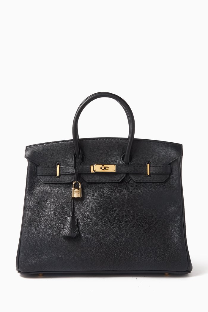 

Hermès Birkin 35 Black in Togo Leather