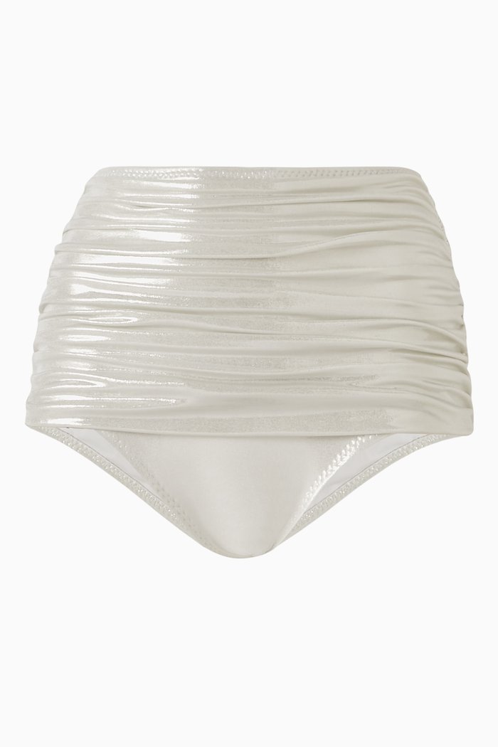 

Bill Bikini Briefs in Lycra, Silver