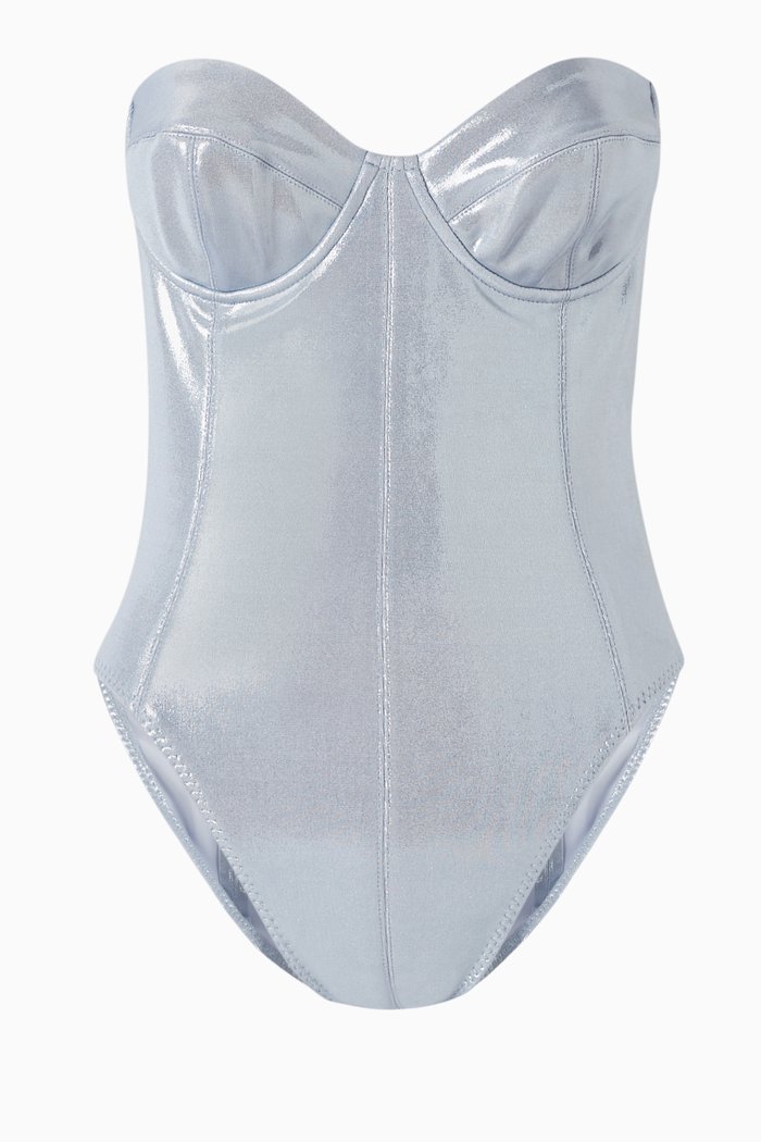

Corset Mio One-pice Swimsuit, Blue