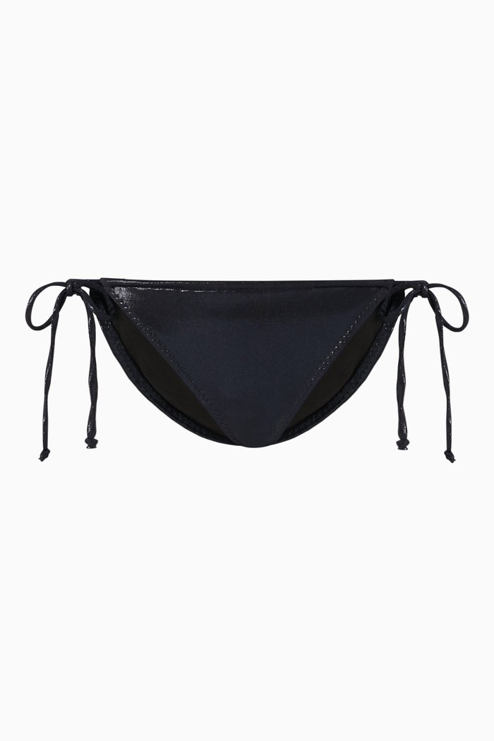 

String Bikini Briefs in Lycra, Blue