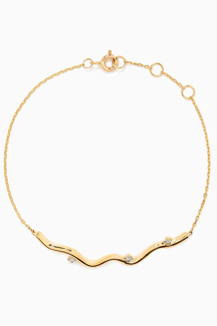 Harbor Lights Diamond Bracelet in 10kt Gold, Yellow