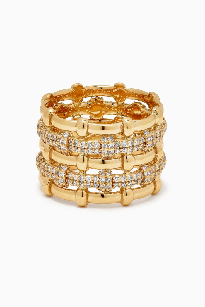 

Burlington Love Diamond Ring in 18kt Gold, Yellow