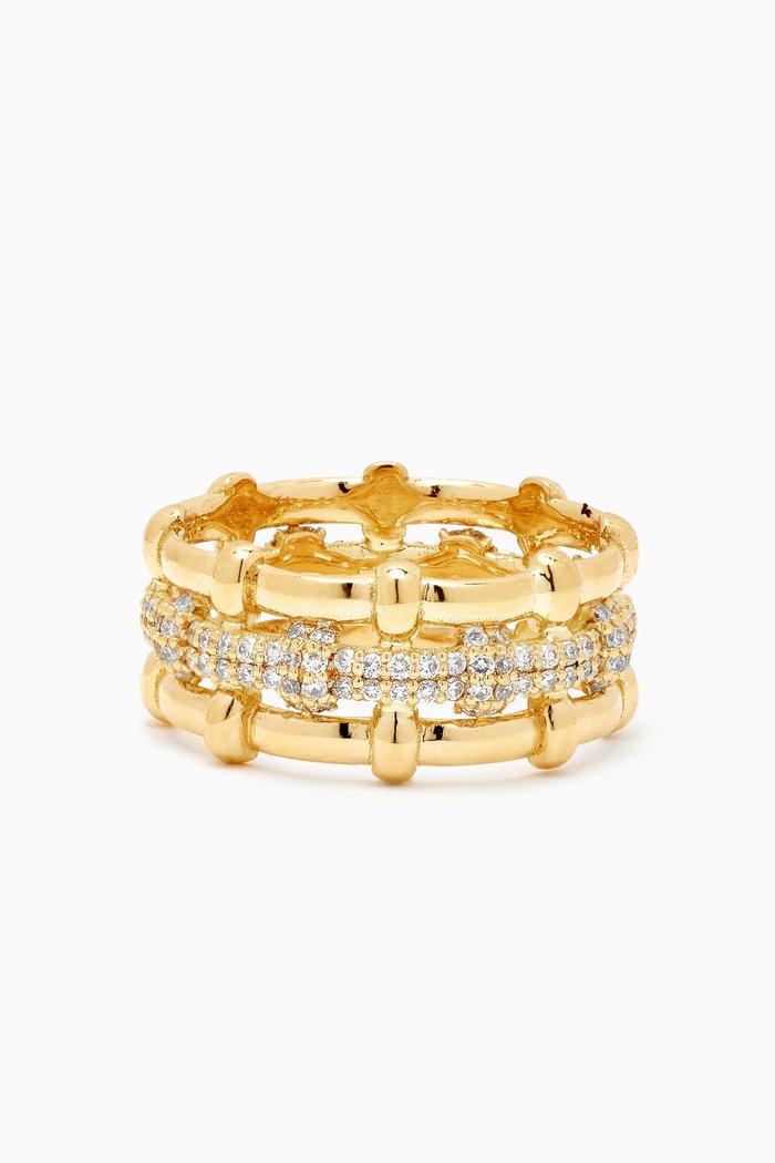 

Burlington Love Diamond Ring in 18kt Gold, Yellow