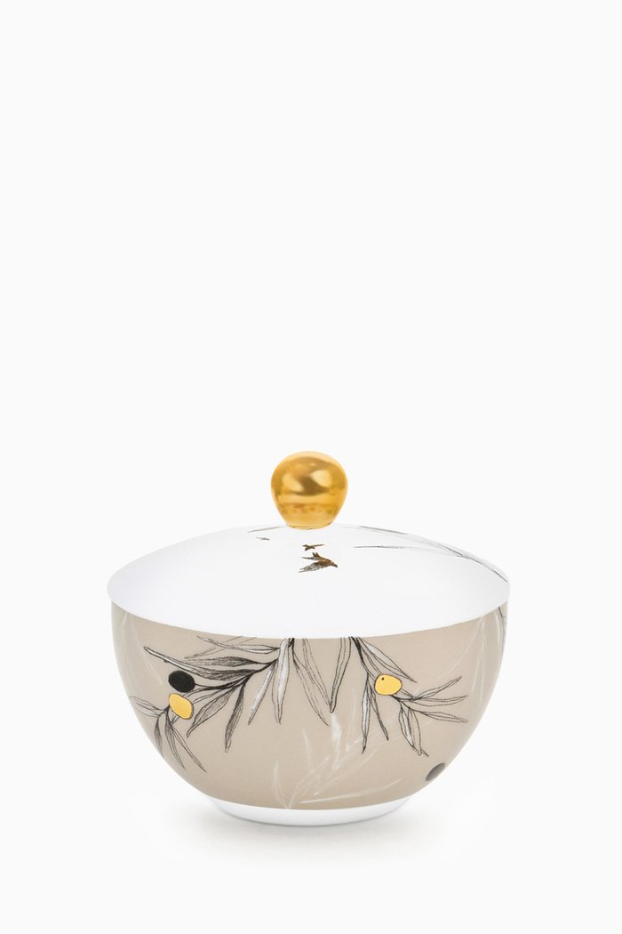 

Naseem Sugar Pot in Porcelain, Multicolour