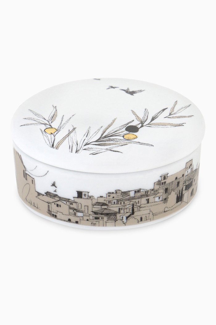 

Naseem Trinket Pot in Porcelain, Multicolour