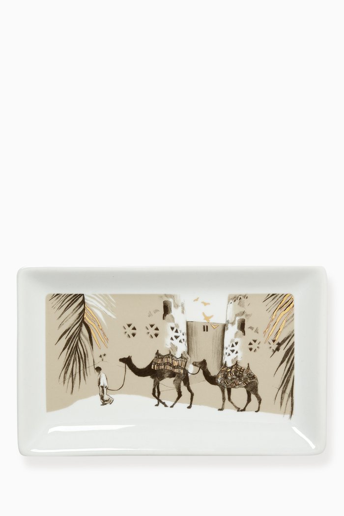 

Naseem Trinket Tray in Porcelain, Multicolour