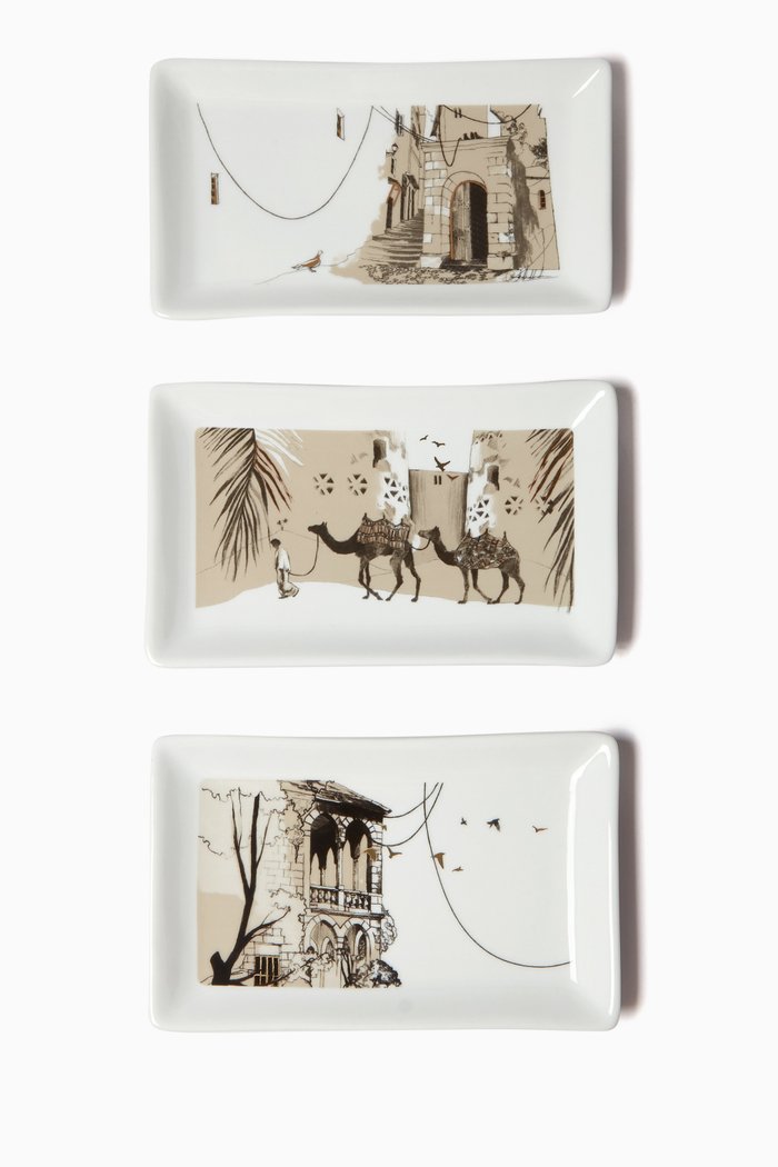 

Naseem Catchall Trays, Set of 3, Multicolour