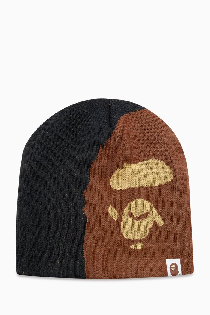

Ape Head Beanie in Knit, Black