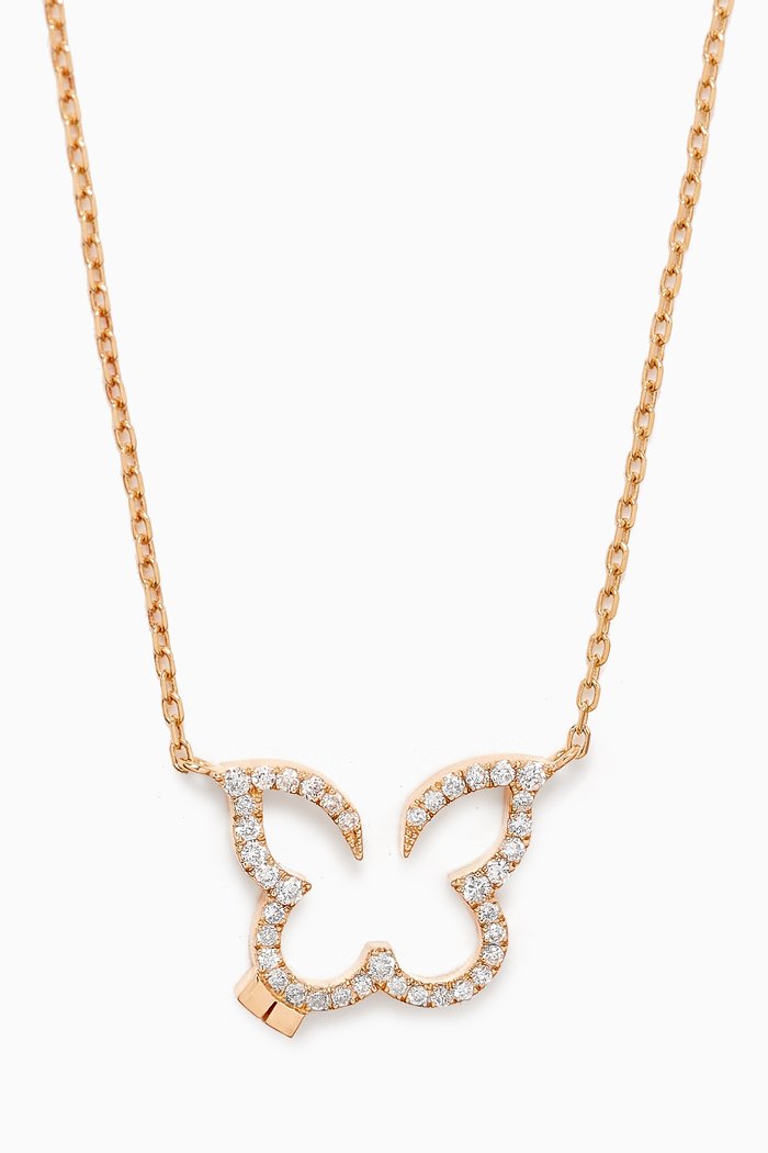 

Hurriyah XS Diamond Necklace in 18kt Gold, White
