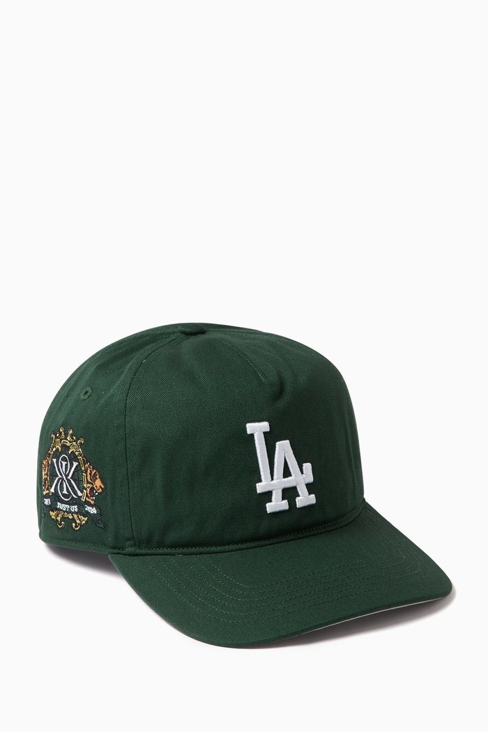 

x 47 Los Angeles Dodgers Hitch Snapback Cap in Cotton Twill, Green