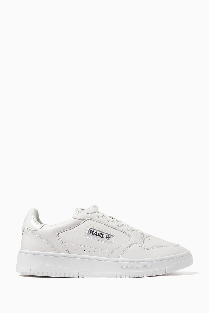

Kounter Low-top Sneakers in Leather, White