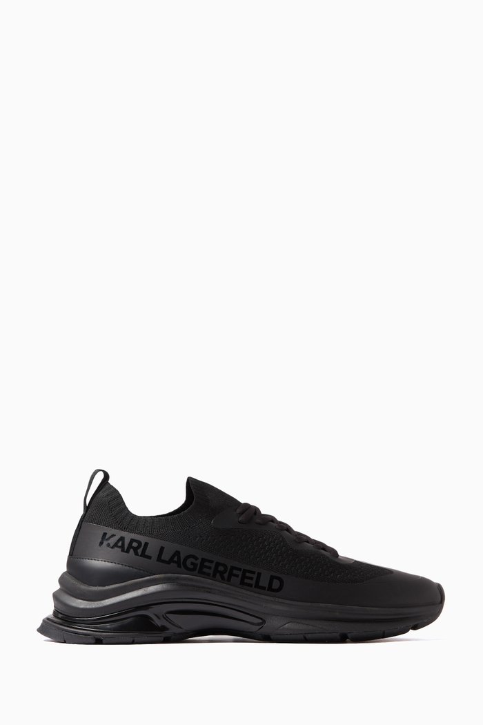 

Lux Finesse Low-top Sneakers in knit, Black