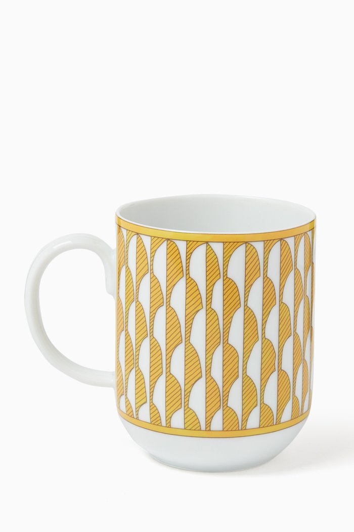 

Unused Soleil d'Hermès Mug N°1 in Porcelain, Yellow