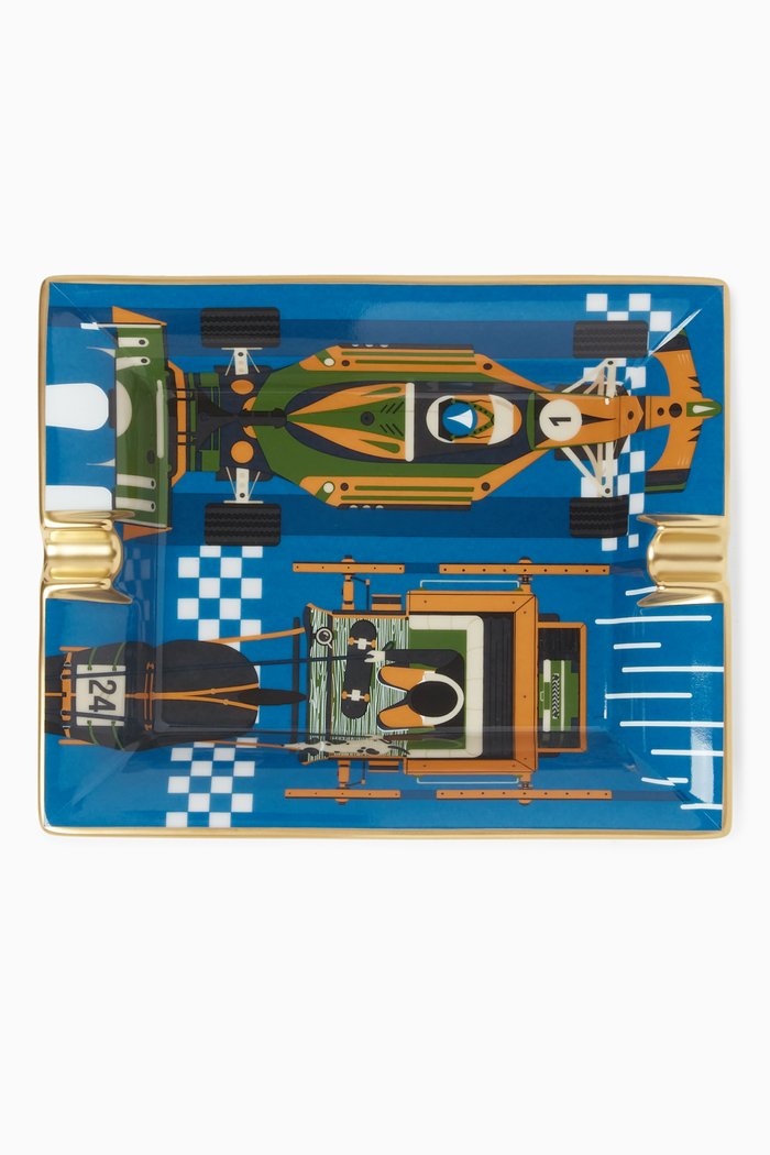 

Unused First and Chic Ashtray in Porcelain, Multicolour