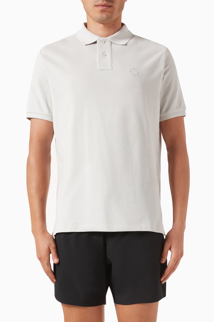 

Bruce Polo Shirt in Cotton-piqué, Neutral