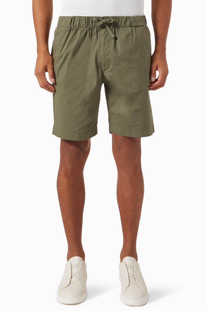 

Chris Shorts in Cotton, Green