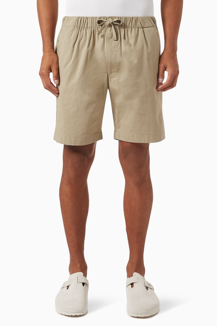 Chris Shorts in Cotton, Neutral