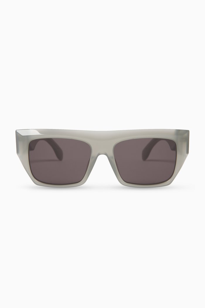 

Niland Square Sunglasses in Acetate, Grey
