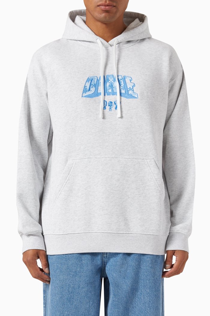 

All Star Hoodie in Cotton, Grey