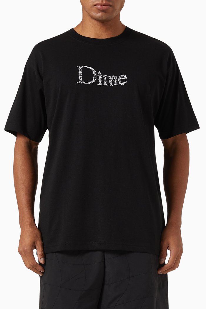 

Classic Skull T-shirt in Cotton-jersey, Black