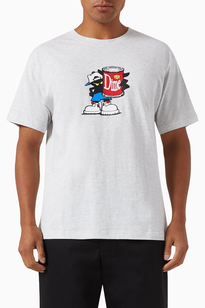 

Bad Boy T-shirt in Cotton, Grey