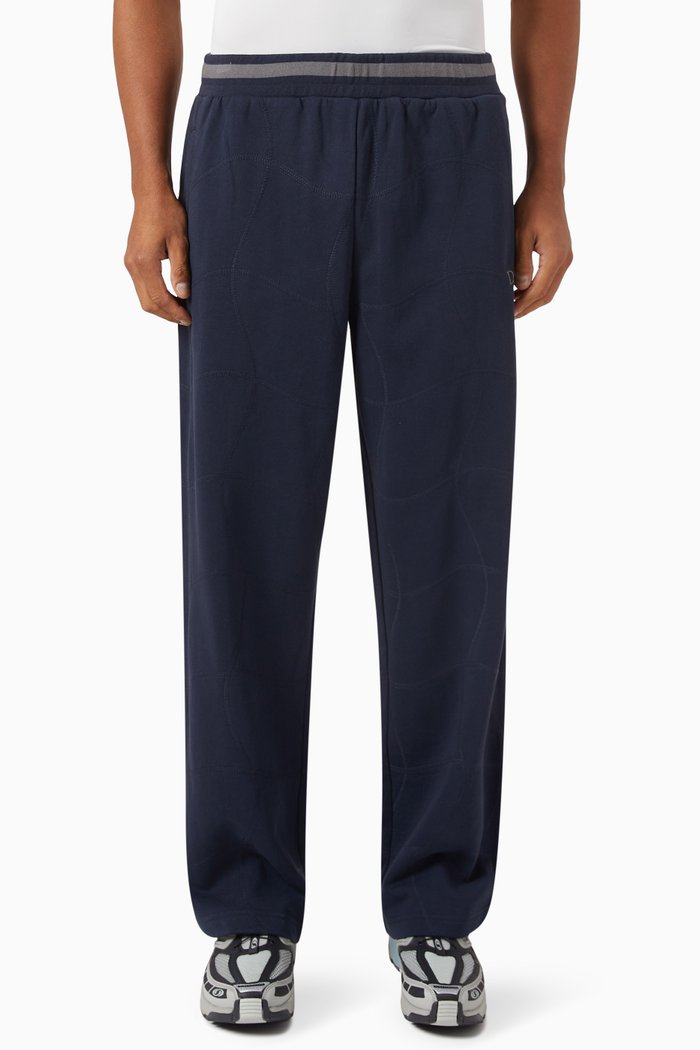 

Wave Sweatpants in French Terry, Blue