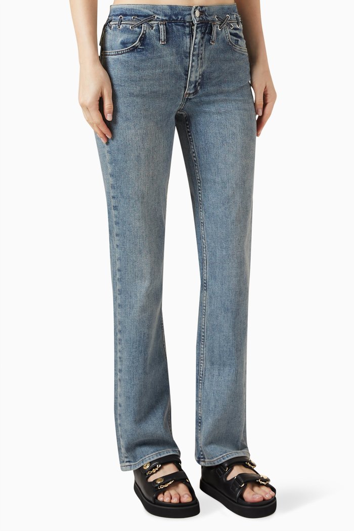 

Parfaiteye Straight-leg Jeans, Blue