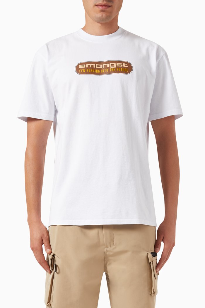 

Gamer T-shirt in Cotton-jersey, White