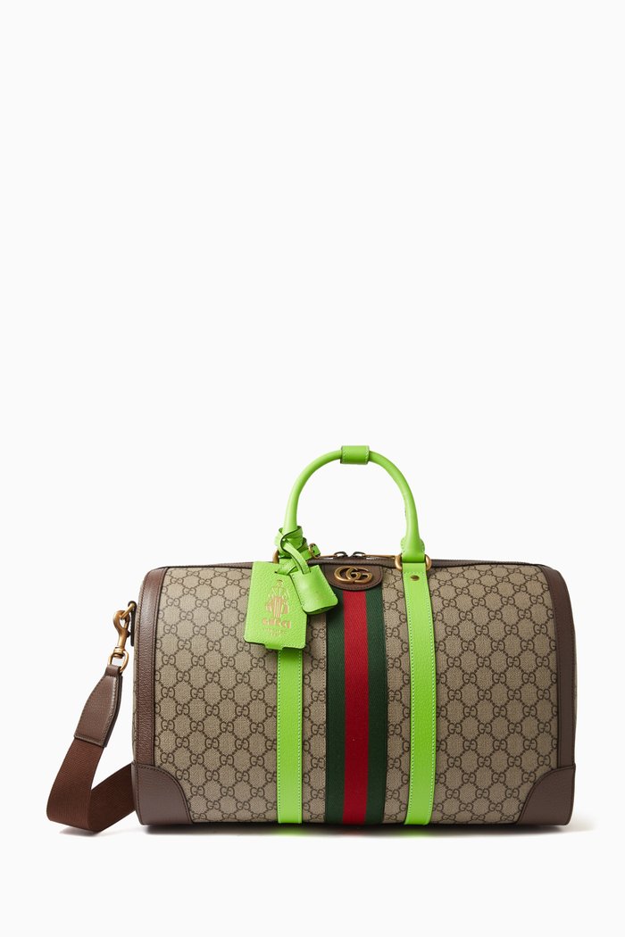 

Medium Savoy Duffle Bag in Canvas, Neutral