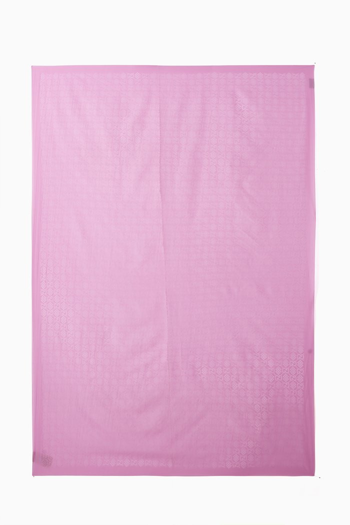 

GG Jacquard Stole in Silk-cotton, Pink