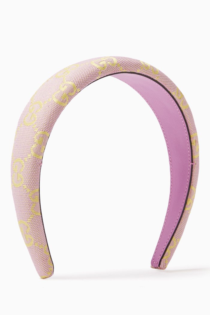 

Hairband in GG Canvas, Pink