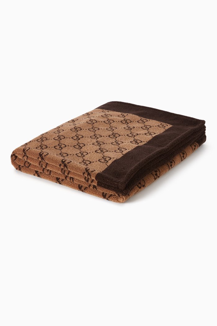 

GG Beach Towel, Neutral