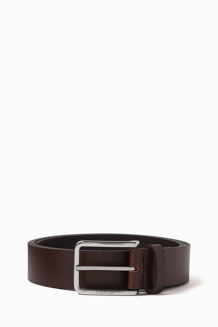 Warmth Belt in Leather, Brown