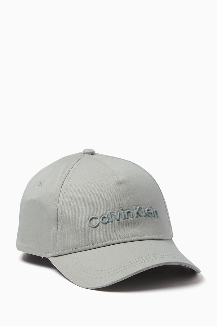 

Baseball Cap in Organic Cotton, Grey