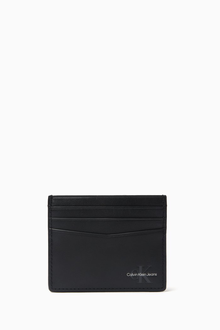 

Monogram Soft Cardcase, Black