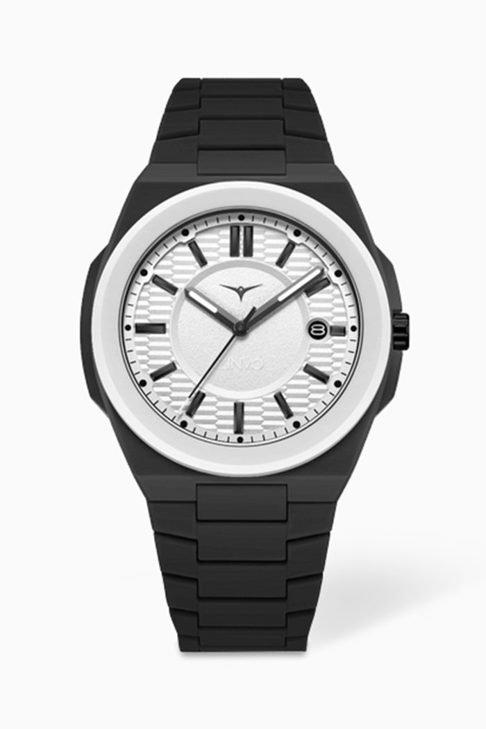 

Aero Rival Starlight Quartz Polycarbonate Watch, 43mm, Black