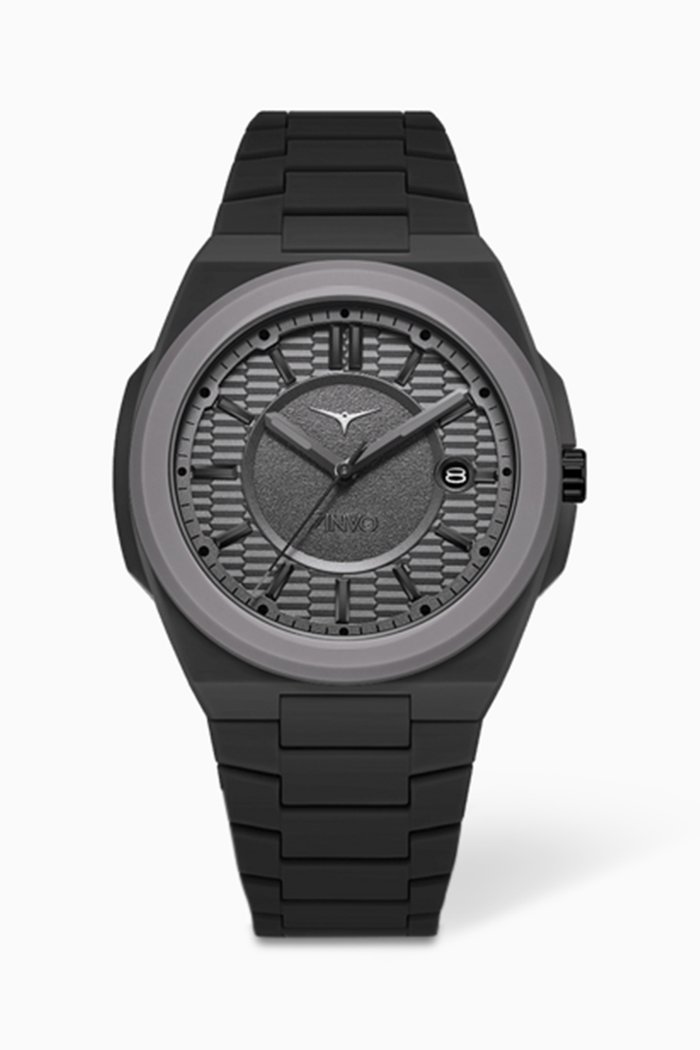 

Aero Rival Stealth Quartz Polycarbonate Watch, 43mm, Black
