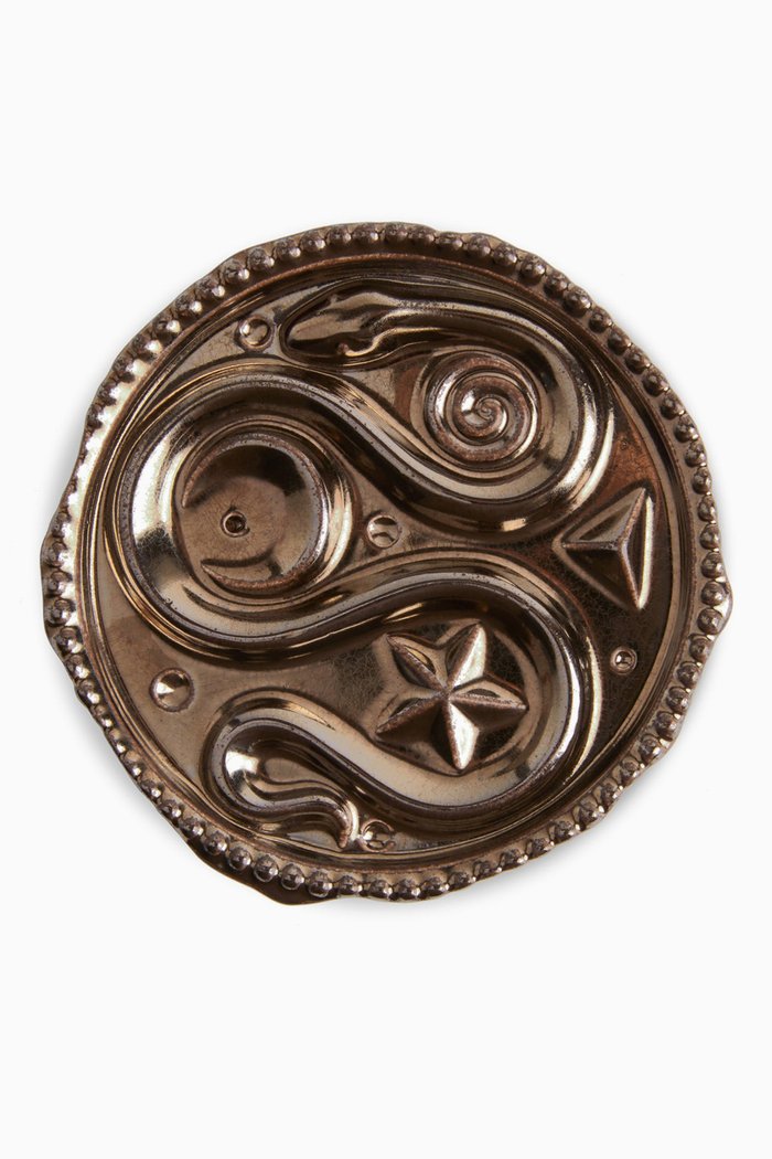 Pantheon Coin Incense Holder, Brown