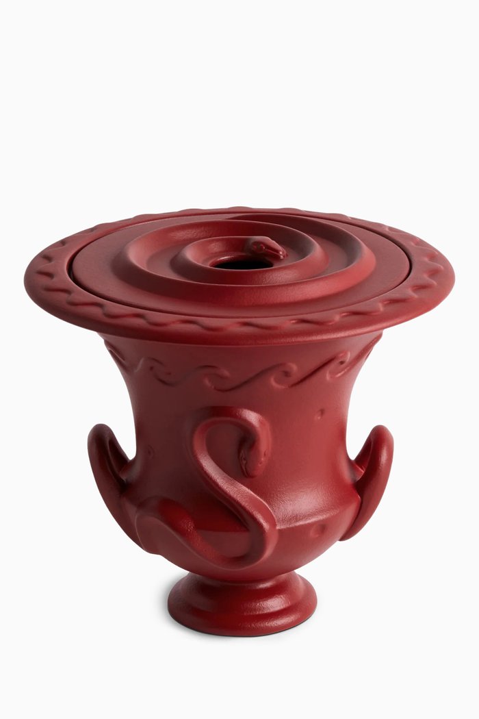 

Pantheon Hydra Candle with 3-wicks, Red