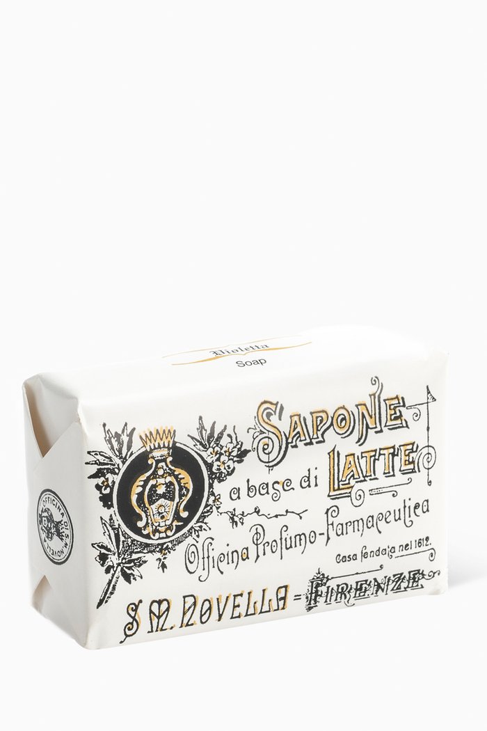 

Violetta Milk Soap Bar, 100g, Colourless