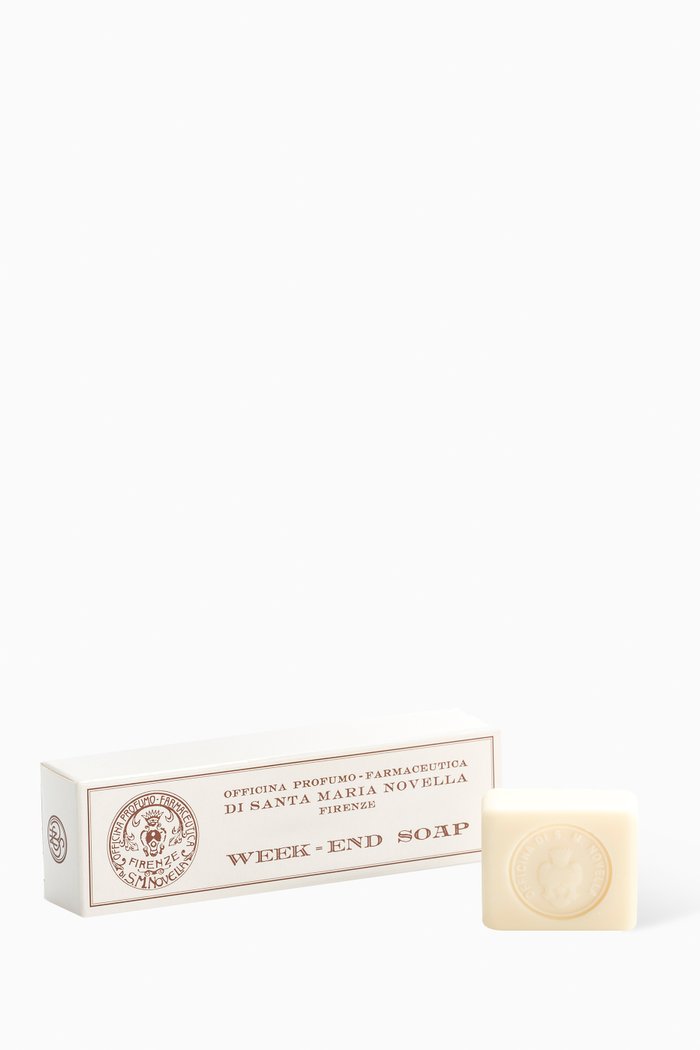 

Week-End Soap Bar, 3 x 50g, Colourless
