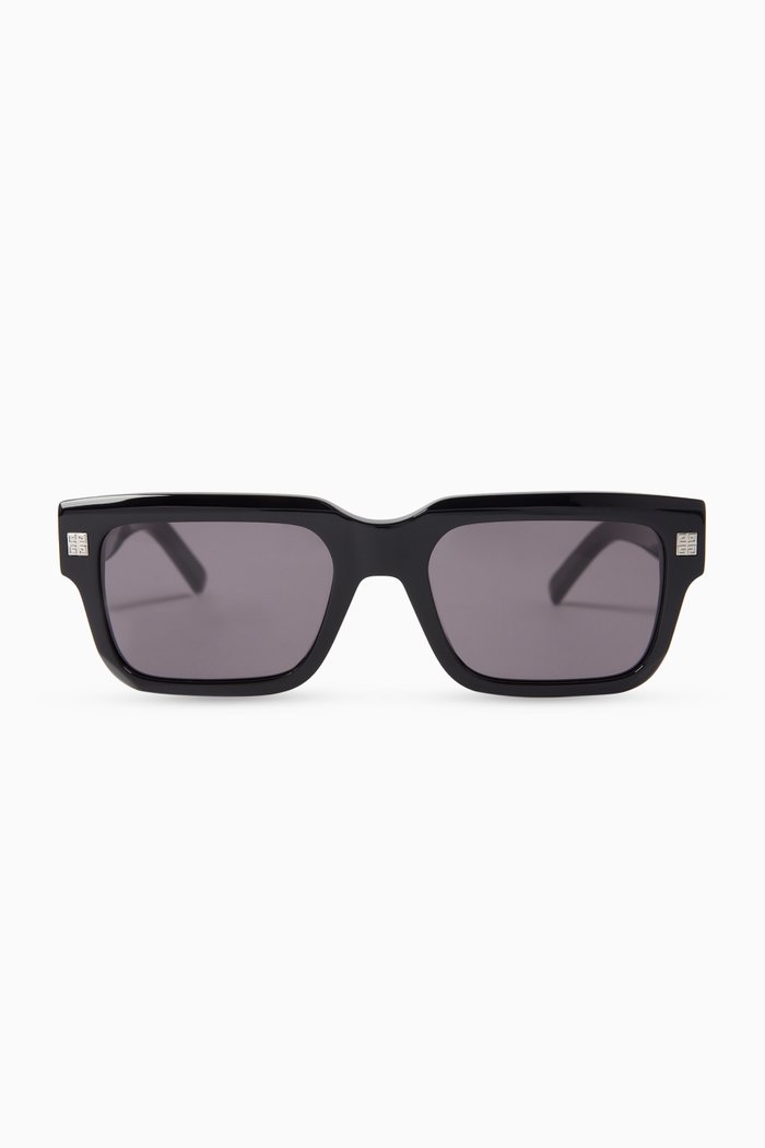 

Square Sunglasses in Acetate, Black