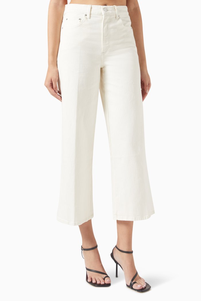 

Juliette Wide-leg Jeans in Denim, Neutral