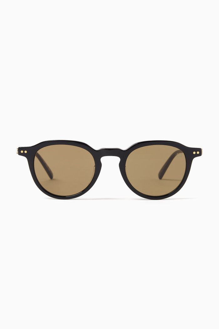 

Wayfarer Sunglasses in Recycled Acetate, Gold