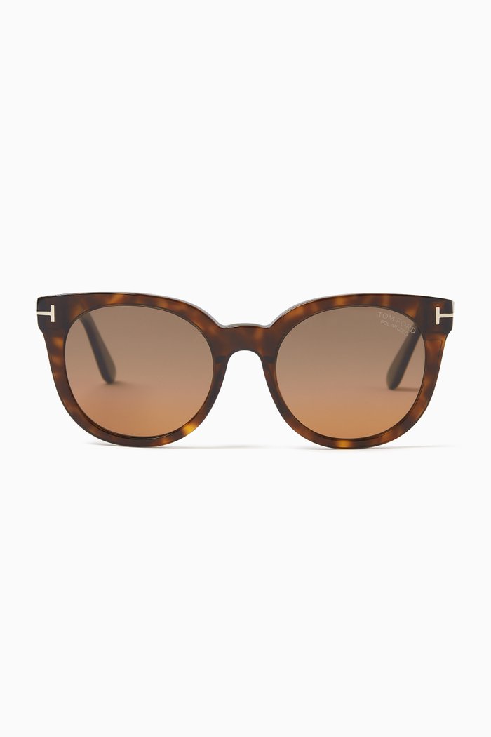 

Moira Cat-eye Sunglasses in Acetate, Brown